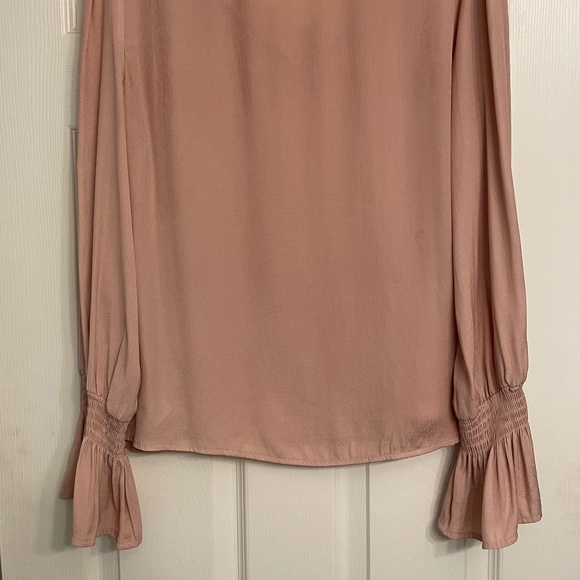 a new day Silk Boho V Neck Blouse - Picture 5 of 7